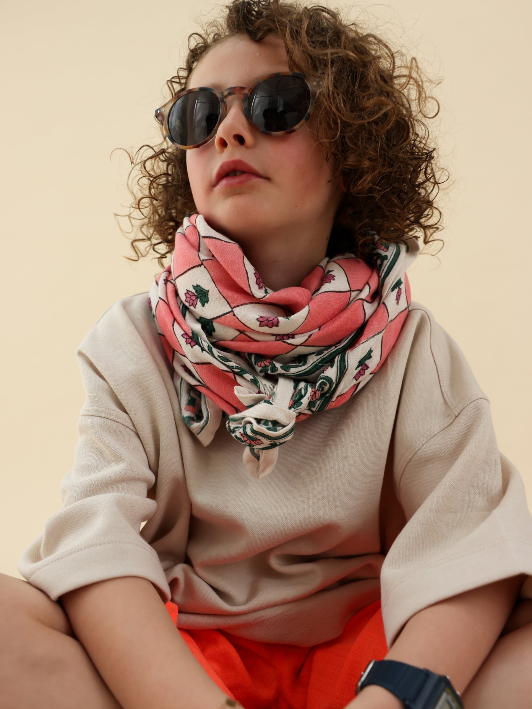 FOULARD FLO PINK