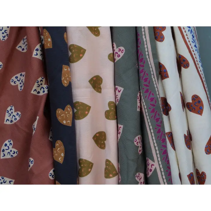 Foulard Indien - Coeur Sauvage Anthracite – Image 2