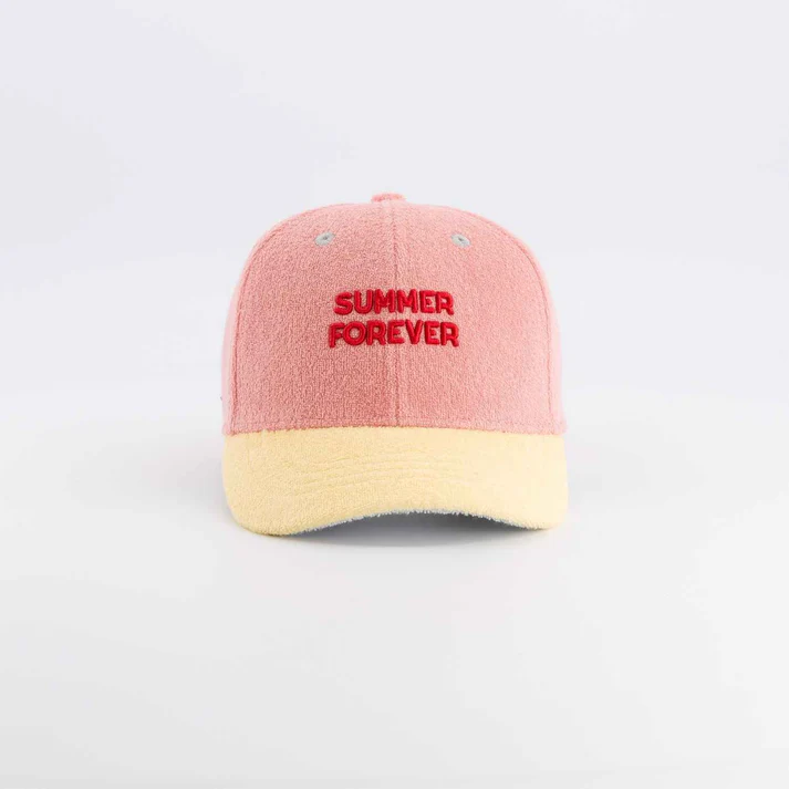 CASQUETTE SUMMER FOREVER EPONGE ROSE – Image 3
