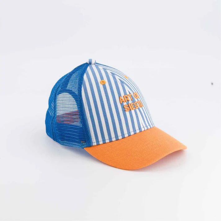 CASQUETTE TRUCKER RAYEE ART OF SIESTA – Image 6