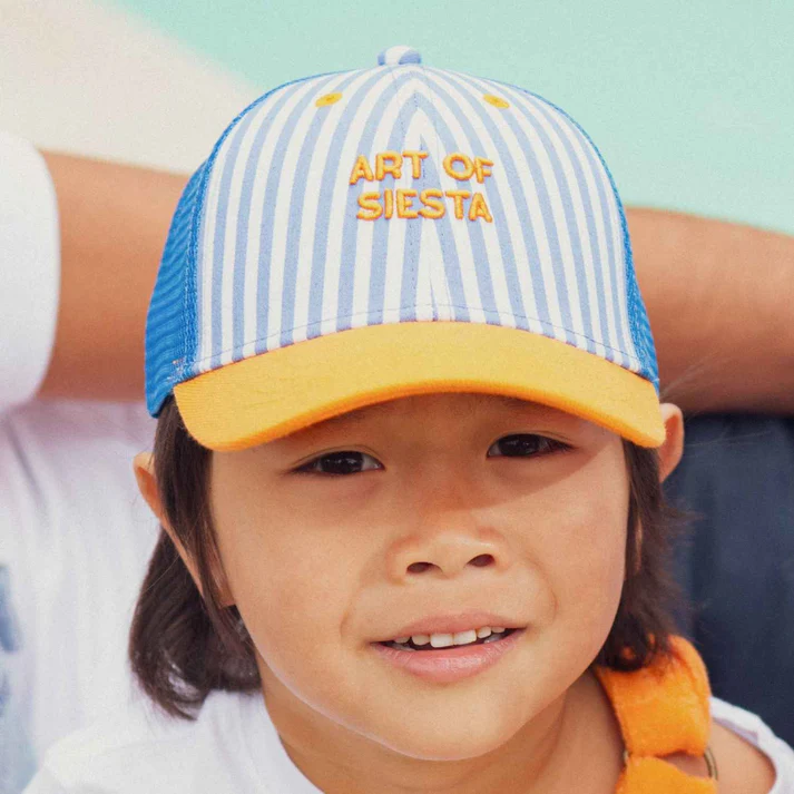 CASQUETTE TRUCKER RAYEE ART OF SIESTA – Image 2