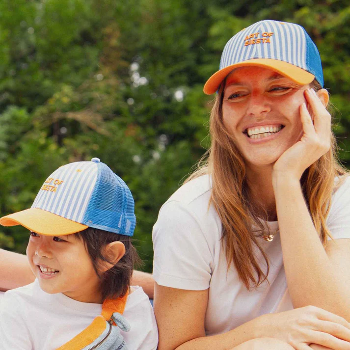 CASQUETTE TRUCKER RAYEE ART OF SIESTA