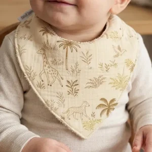 Bavoir bandana Safari
