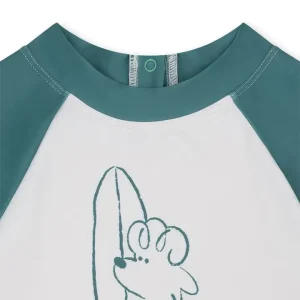 T-shirt de bain manches courtes - Vert - Surfeur – Image 4