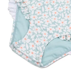 Maillot de bain anti-UV pour filles avec manches - Vert - Florish – Image 6