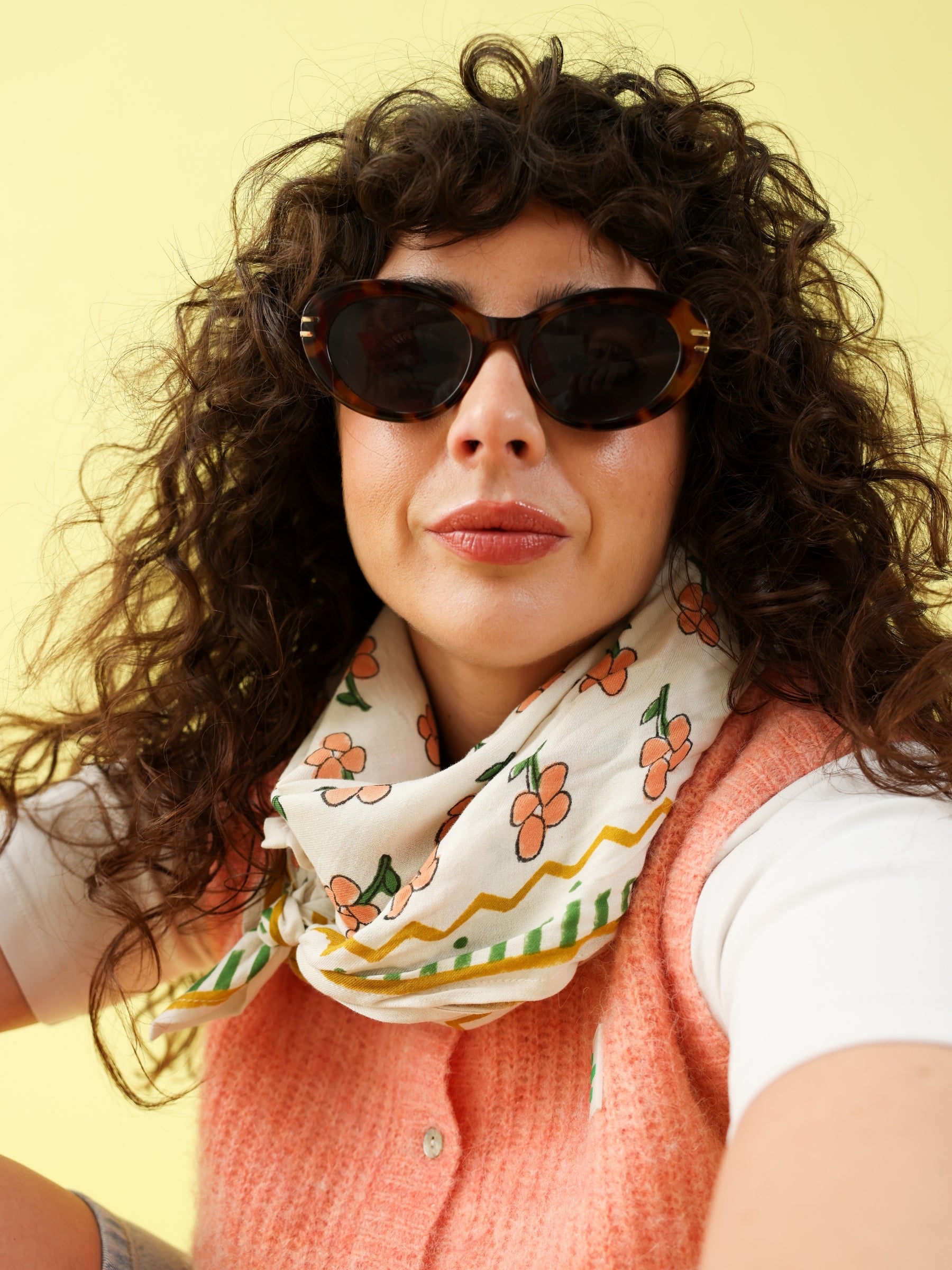 FOULARD PINK BLOOM