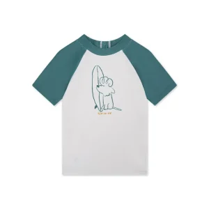 T-shirt de bain manches courtes - Vert - Surfeur – Image 3