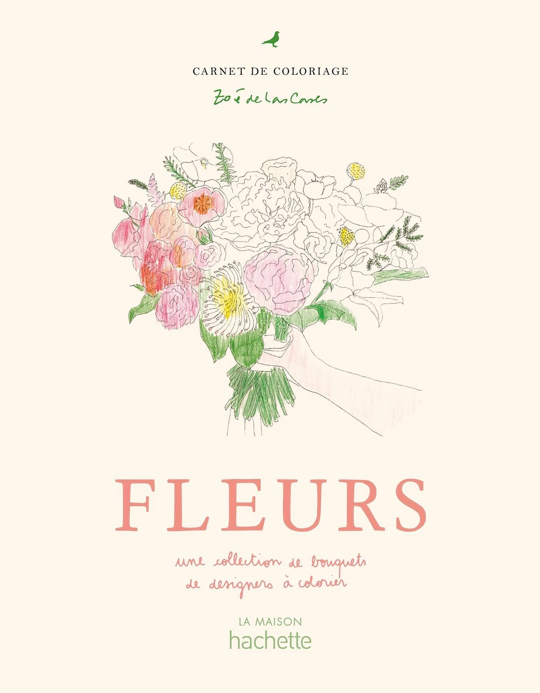 coloriage fleurs Zoé – Zoé de Las Cases
