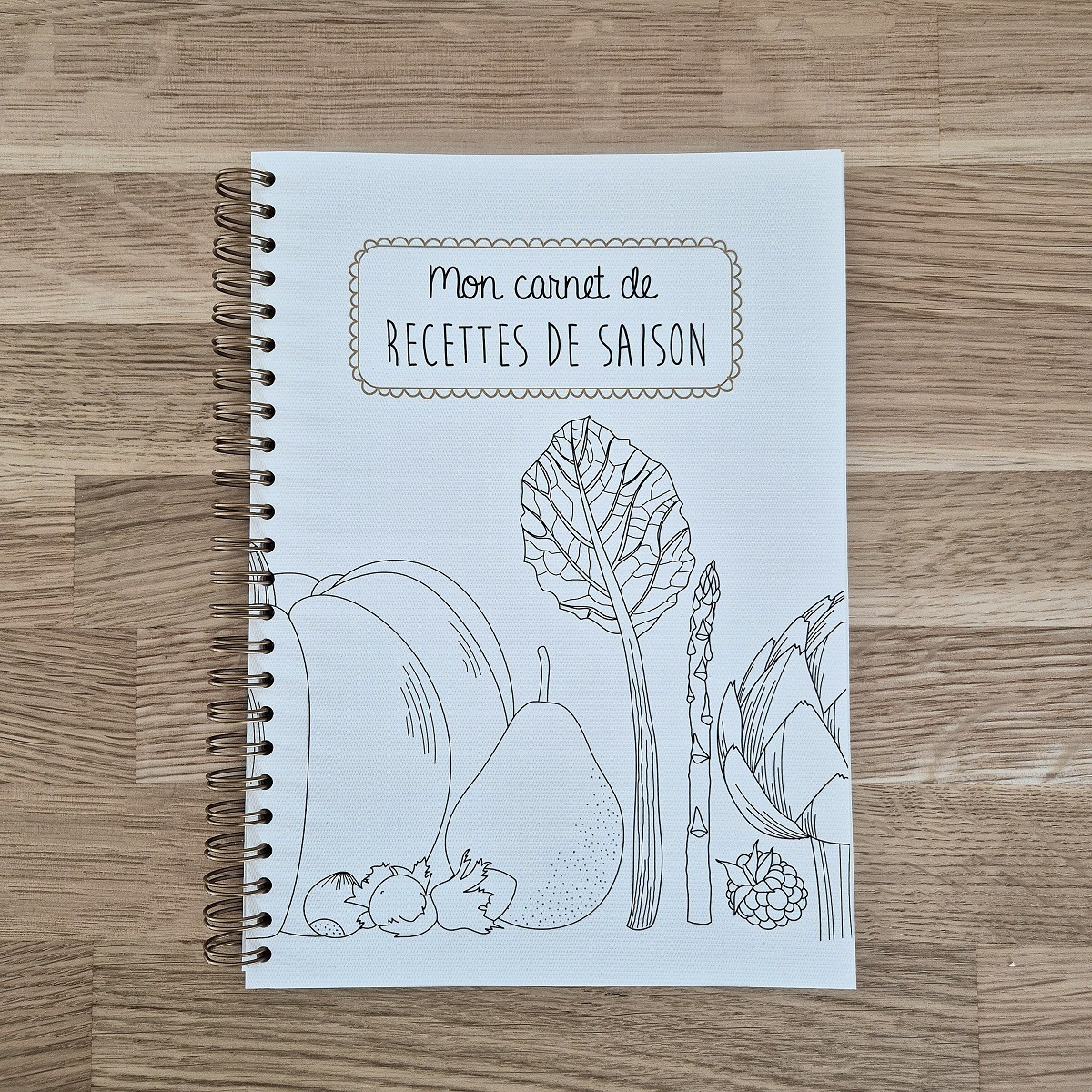 CARNET PAPIER A5 CUISINE
