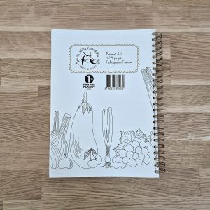 Alternative view of CARNET PAPIER A5 CUISINE