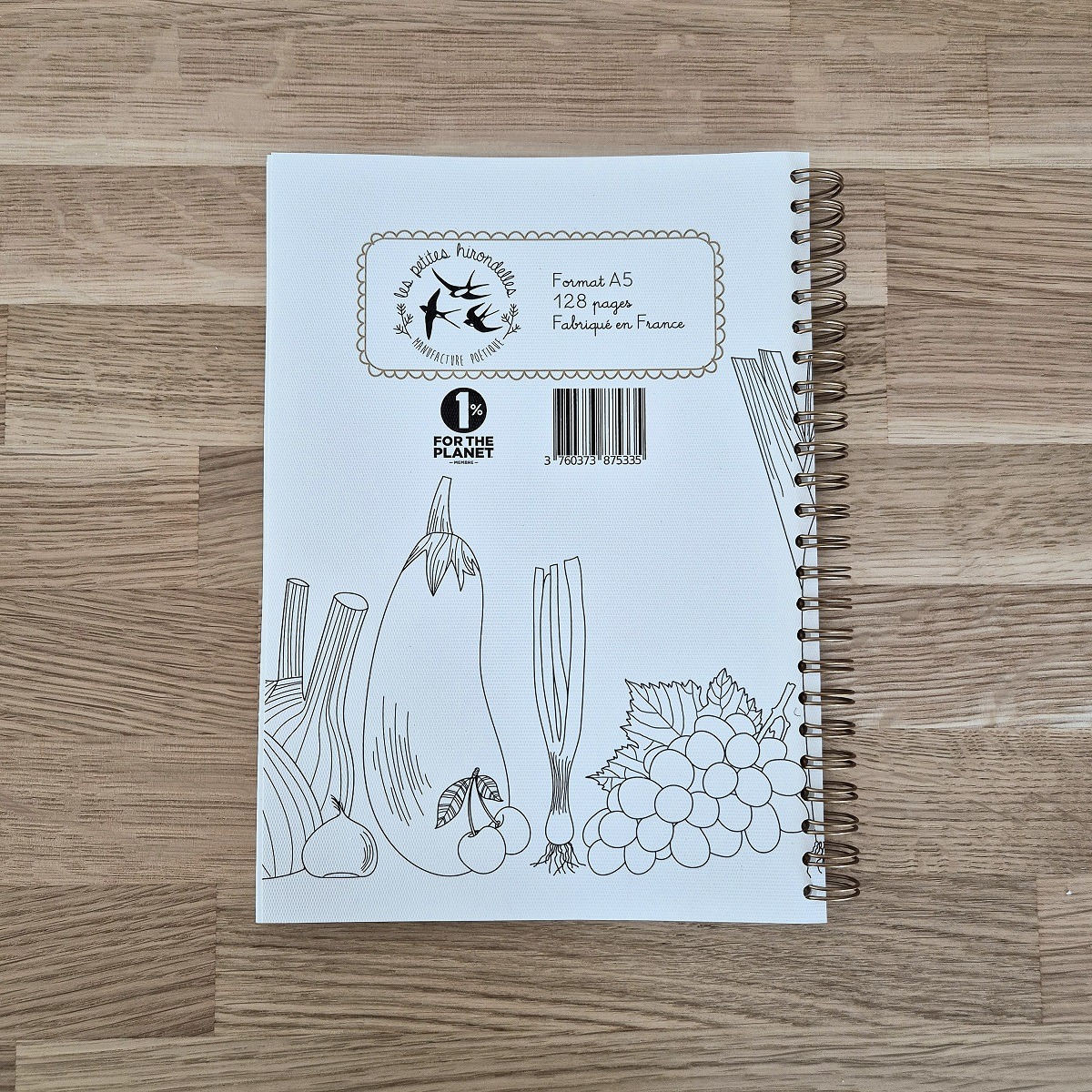 CARNET PAPIER A5 CUISINE – Image 2
