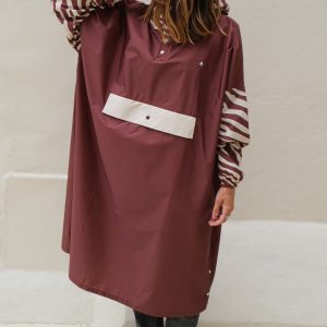Poncho long Chocolate Zebra – Poule Party