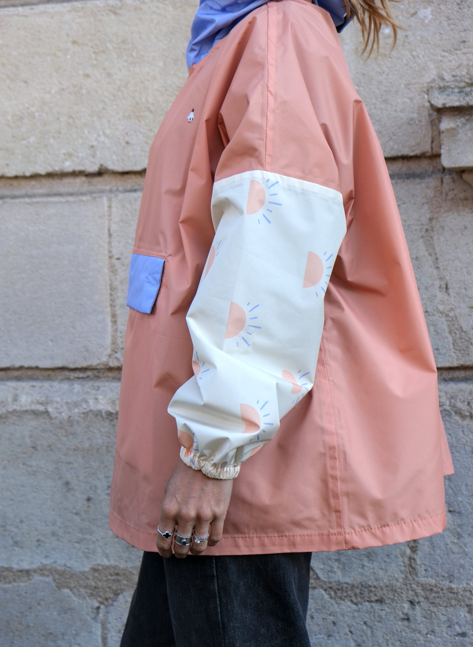 Poncho court Sunrise – Poule Party