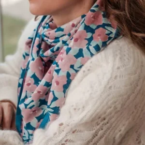FOULARD POSY OPALE – Image 3