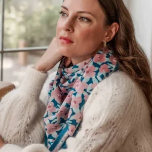 FOULARD POSY OPALE