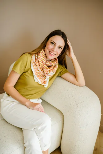 FOULARD MONA PETALE – Image 2