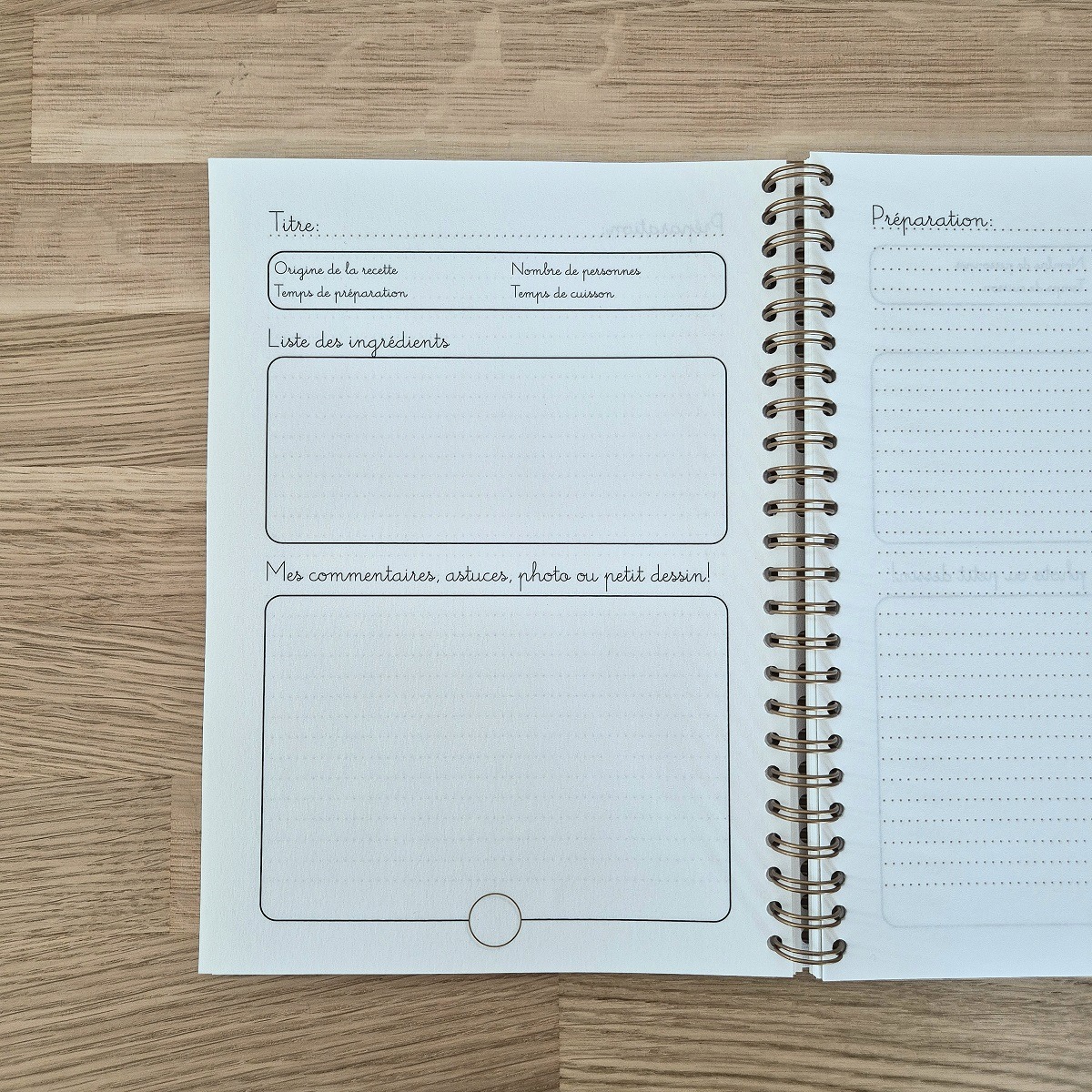 CARNET PAPIER A5 CUISINE – Image 3