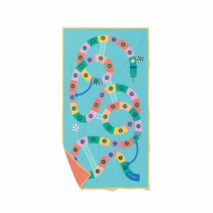 SERVIETTE PLAY TOWEL L SERPENTS & ECHELLES 180X100 – Image 5