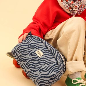 TROUSSE DE TOILETTE ZEBRE INDIGO