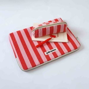 Alternative view of POCHETTE ORDINATEUR  VICHY ROSE