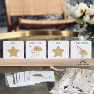 BARRETTES ET CARTES NUAGE EDUCATIF
