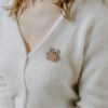 PIN'S FEUTRINE PAILLETEE CRABE- ROUGE