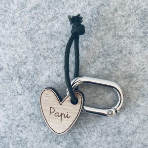 PORTE-CLES SUPER PAPI VERT FONCE