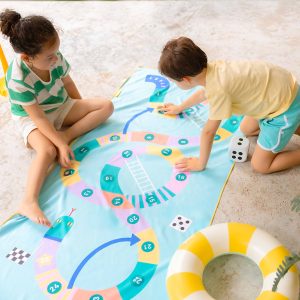 Alternative view of SERVIETTE PLAY TOWEL L SERPENTS & ECHELLES 180X100