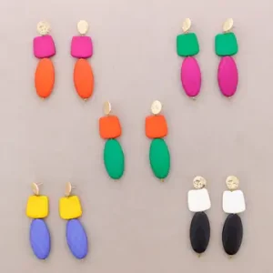 Alternative view of BOUCLES DUO ROSE