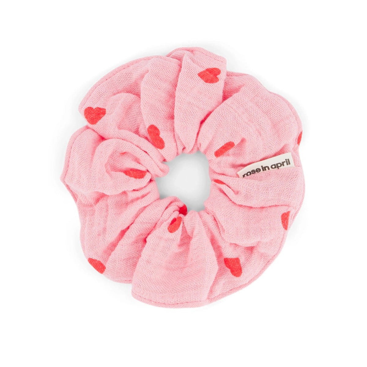 CHOUCHOU CŒUR FLAMINGO