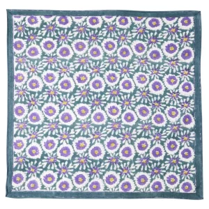 Foulard Indien - Margotte Vert Sapin – Image 3