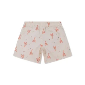 Short de bain - Beige/Rouge - Petit Homard – Image 4