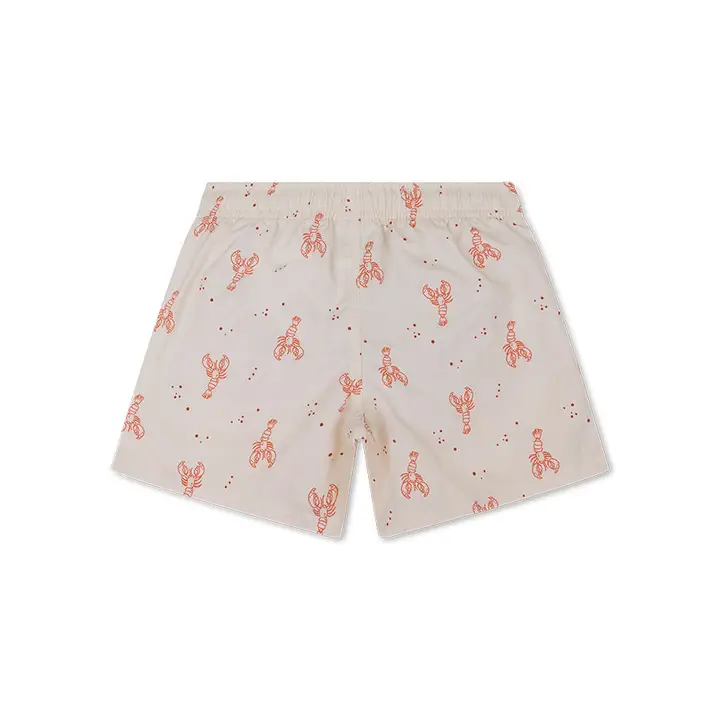 Short de bain - Beige/Rouge - Petit Homard – Image 4