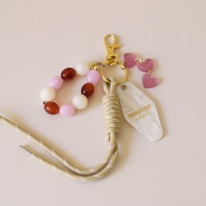 Grigri de sac personnalise fete des Meres - Les Mignonneries
