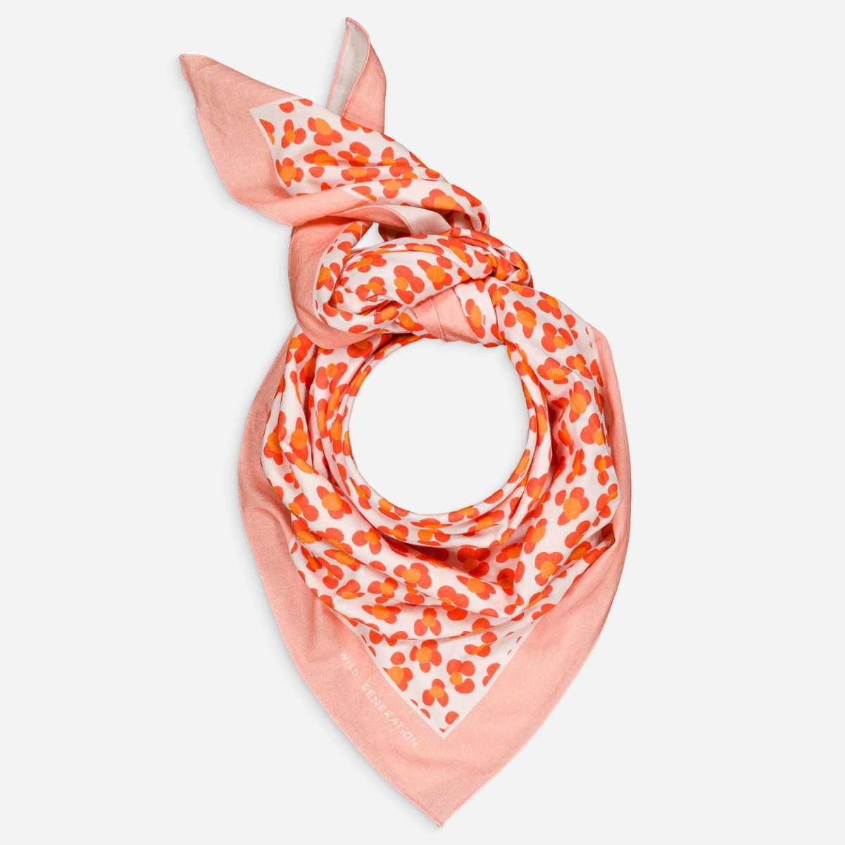 FOULARD FLOWER LEO – Image 2