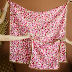 FOULARD AMELIA PINK – Image 4