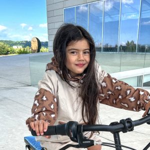 Poncho long Léopard Kids – Poule Party