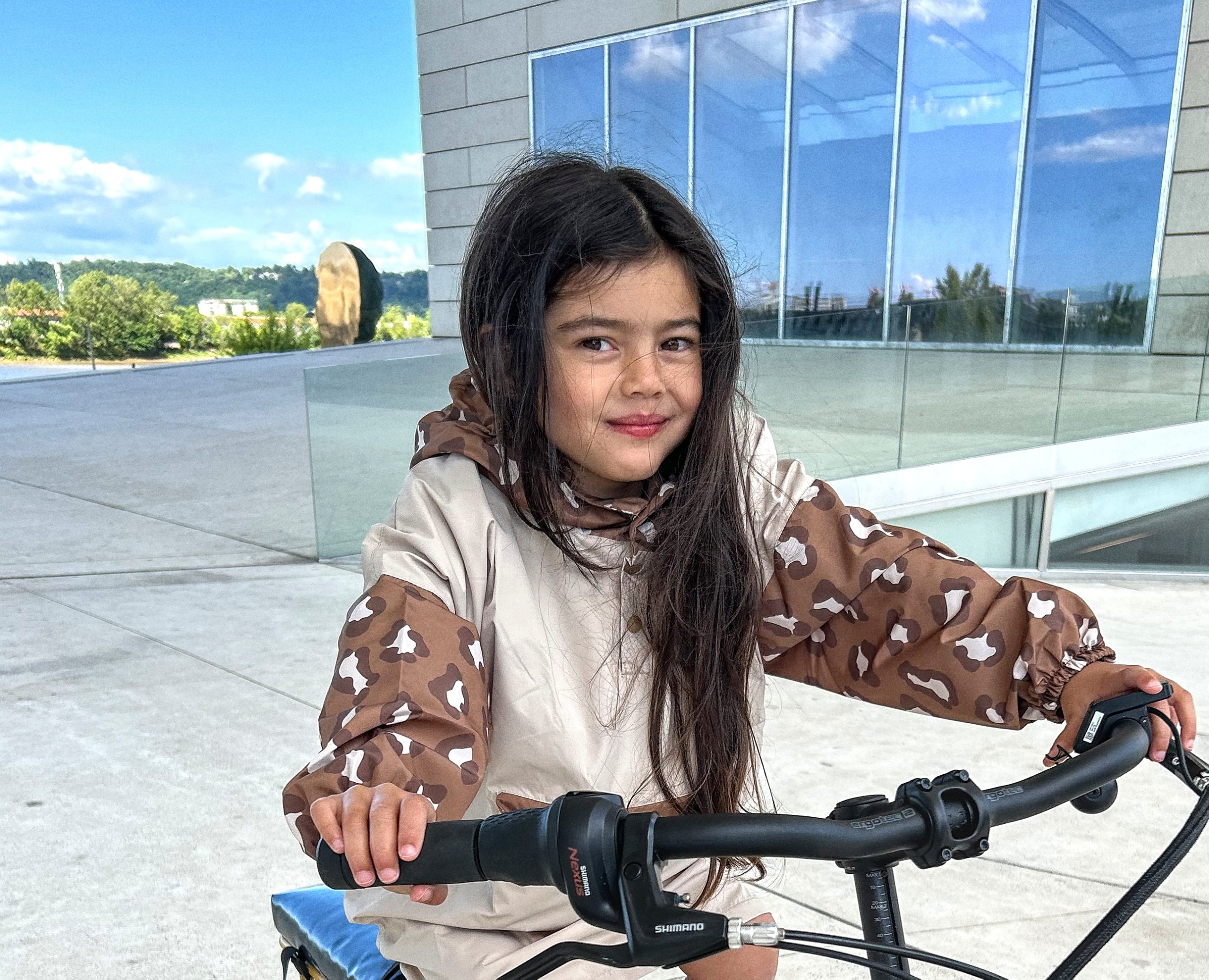 Poncho long Léopard Kids – Poule Party