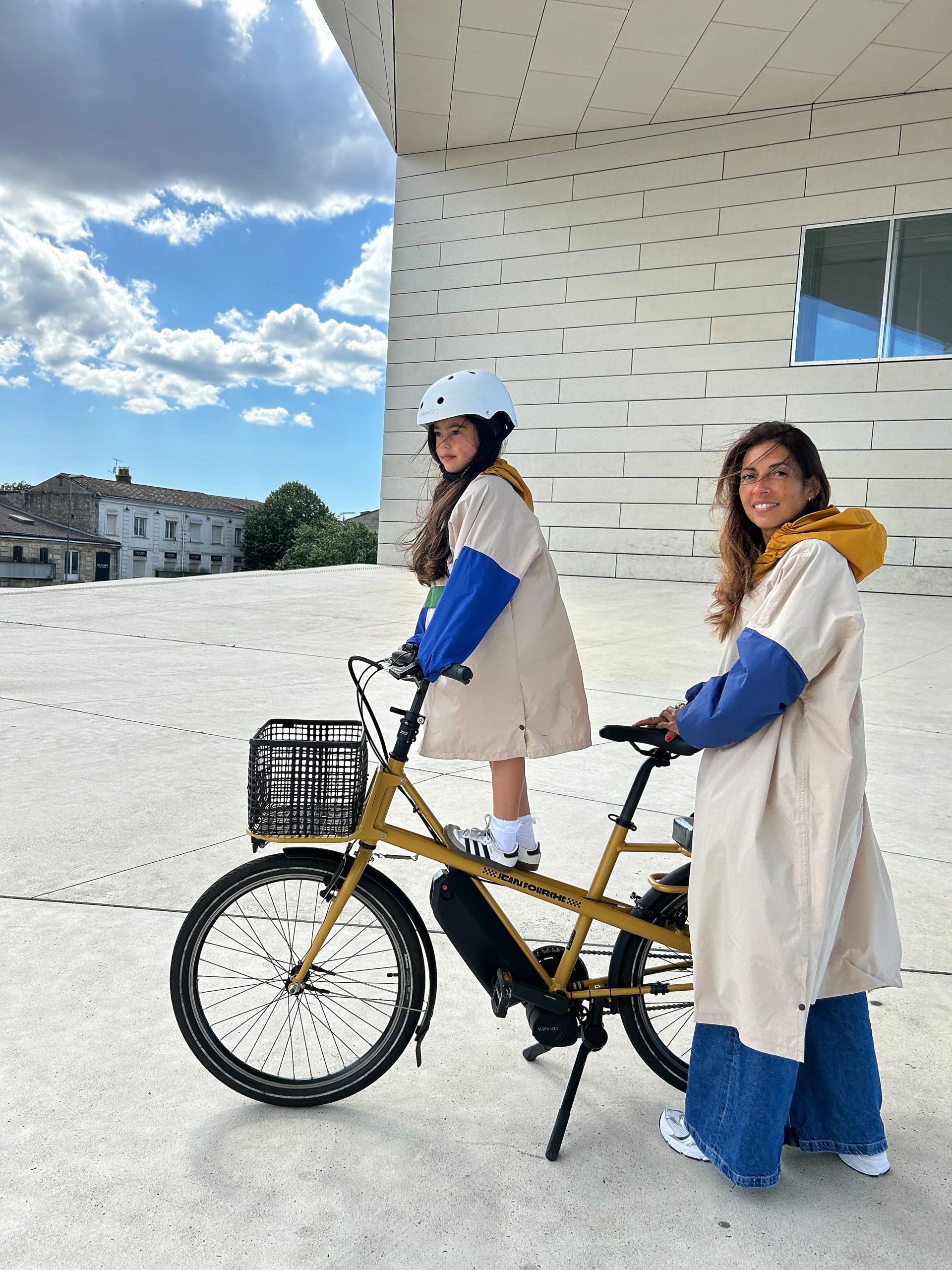 Poncho long Old School – Poule Party