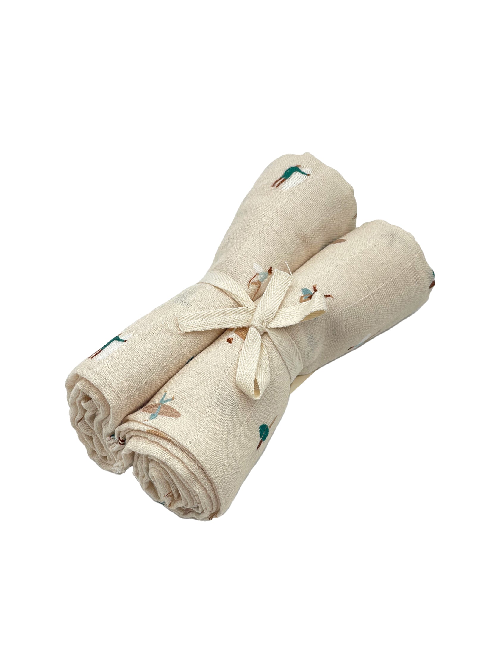 LOT DE DEUX LANGES GASPARD M21-SURF0024