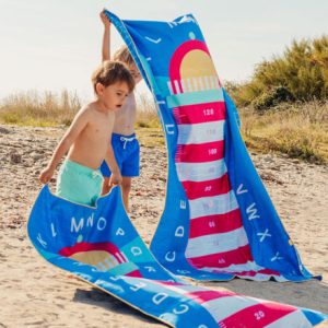 Alternative view of SERVIETTE PLAY TOWEL L PHARE BLEU 180X100