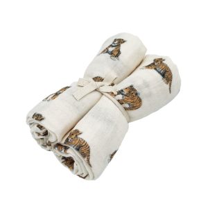 LOT DE DEUX LANGES GASPARD M24-TIGR0024