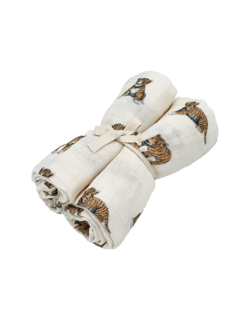 LOT DE DEUX LANGES GASPARD M24-TIGR0024