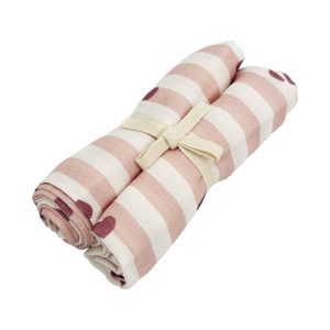 LOT DE DEUX LANGES GASPARD M25-CAND0024