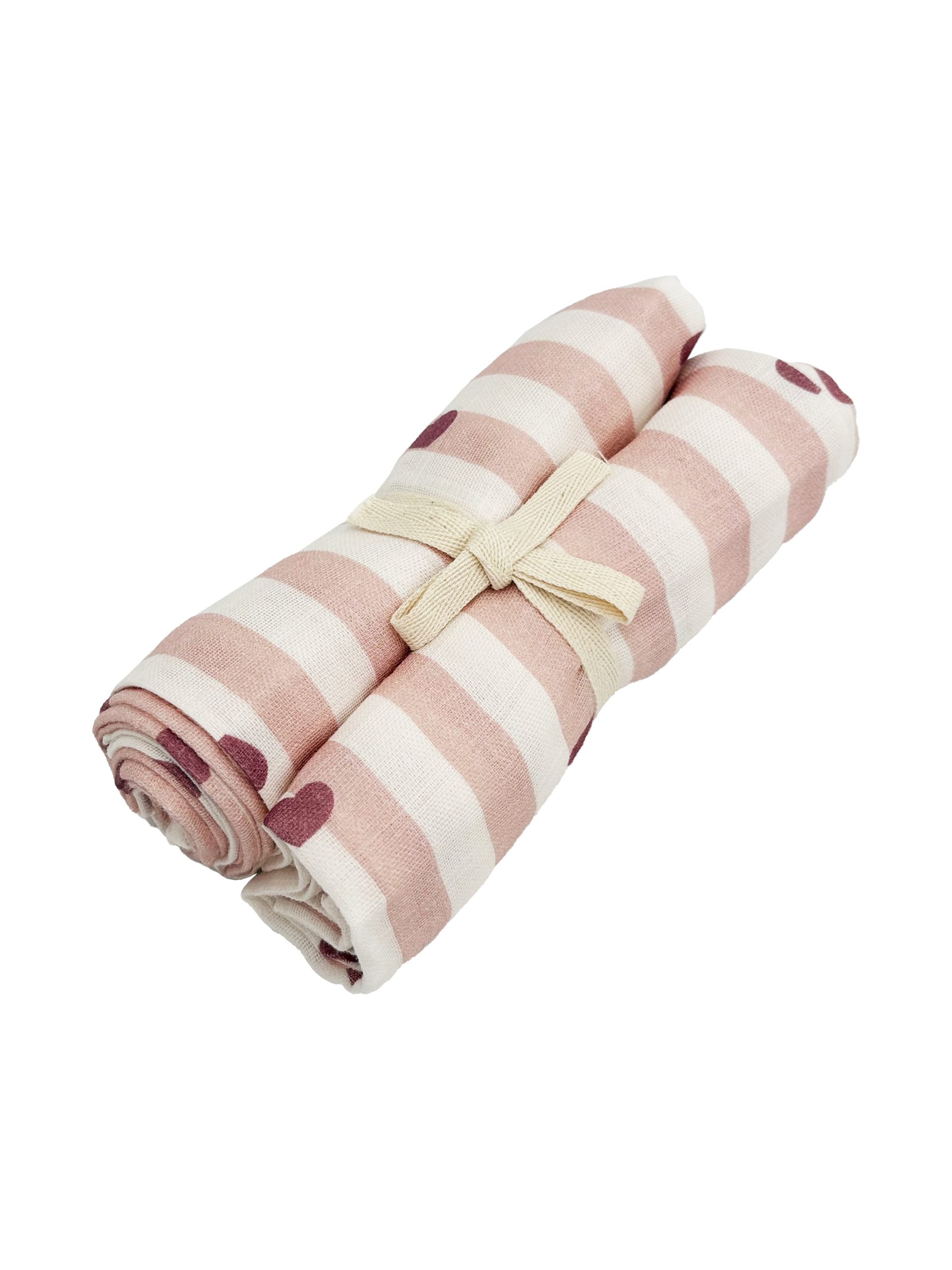 LOT DE DEUX LANGES GASPARD M25-CAND0024