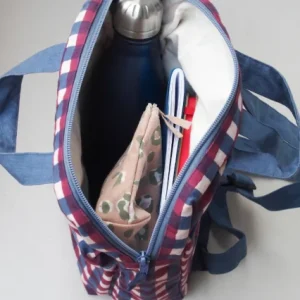 PETIT SAC A DOS PIO GRENAT – Image 3