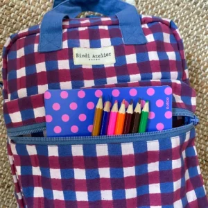 PETIT SAC A DOS PIO GRENAT – Image 7