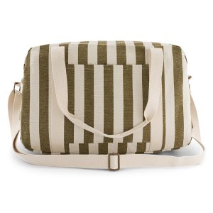 SAC A LANGER RAPHAEL RAYURE GREIGE/OLIVE