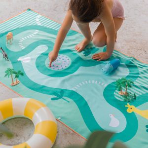 SERVIETTE PLAY TOWEL XL SAFARI 180X180