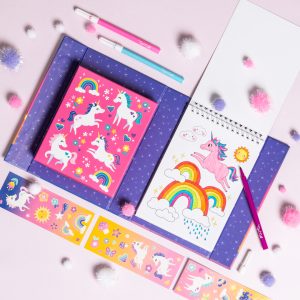 Alternative view of COLOURING  SET UNICORN MAGIC